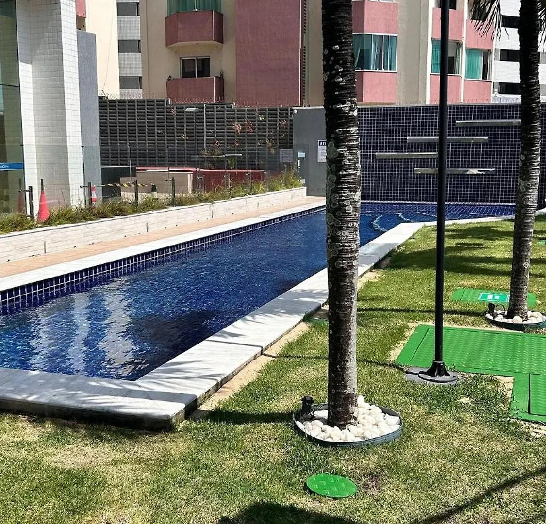 Luxuoso Apt Com Vista P/ O Mar E Morro Do Careca 나탈